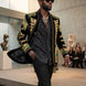 Jadeite Insignia - Green Scroll Embroidered Velvet Jacket