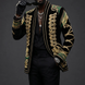 Jadeite Insignia - Green Scroll Embroidered Velvet Jacket