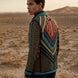 Spectrum Insignia - Multi-Color Geometric Velvet Jacket
