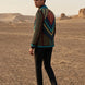 Spectrum Insignia - Multi-Color Geometric Velvet Jacket
