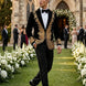 Aegis Baroque - Gold Embroidered Velvet 2-Piece Tuxedo Set