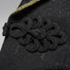 Obsidian Gilt - Black Damask Gold Trim 3-Piece Tuxedo - Nevo Suits