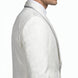 Oracle Emblem - White Silver Jacquard Shawl 3-Piece Tuxedo