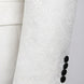 Regent Emblem - White & Black Jacquard Shawl 3-Piece Tuxedo
