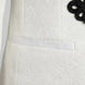 Regent Emblem - White & Black Jacquard Shawl 3-Piece Tuxedo