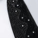 Obsidian Pearl - White Black Crystal Shawl Collar 3-Piece Tuxedo - Nevo Suits