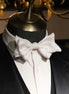 Glacier Prestige - Pearlescent Silk Bow Tie