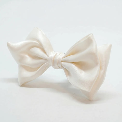Noctis Prestige - Gilded Metallic Silk Bow Tie