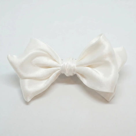 Noctis Prestige - Gilded Metallic Silk Bow Tie