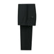 Product view of black slim fit trousers matching the Sapphire Overture 3-piece set - Nevo Suits