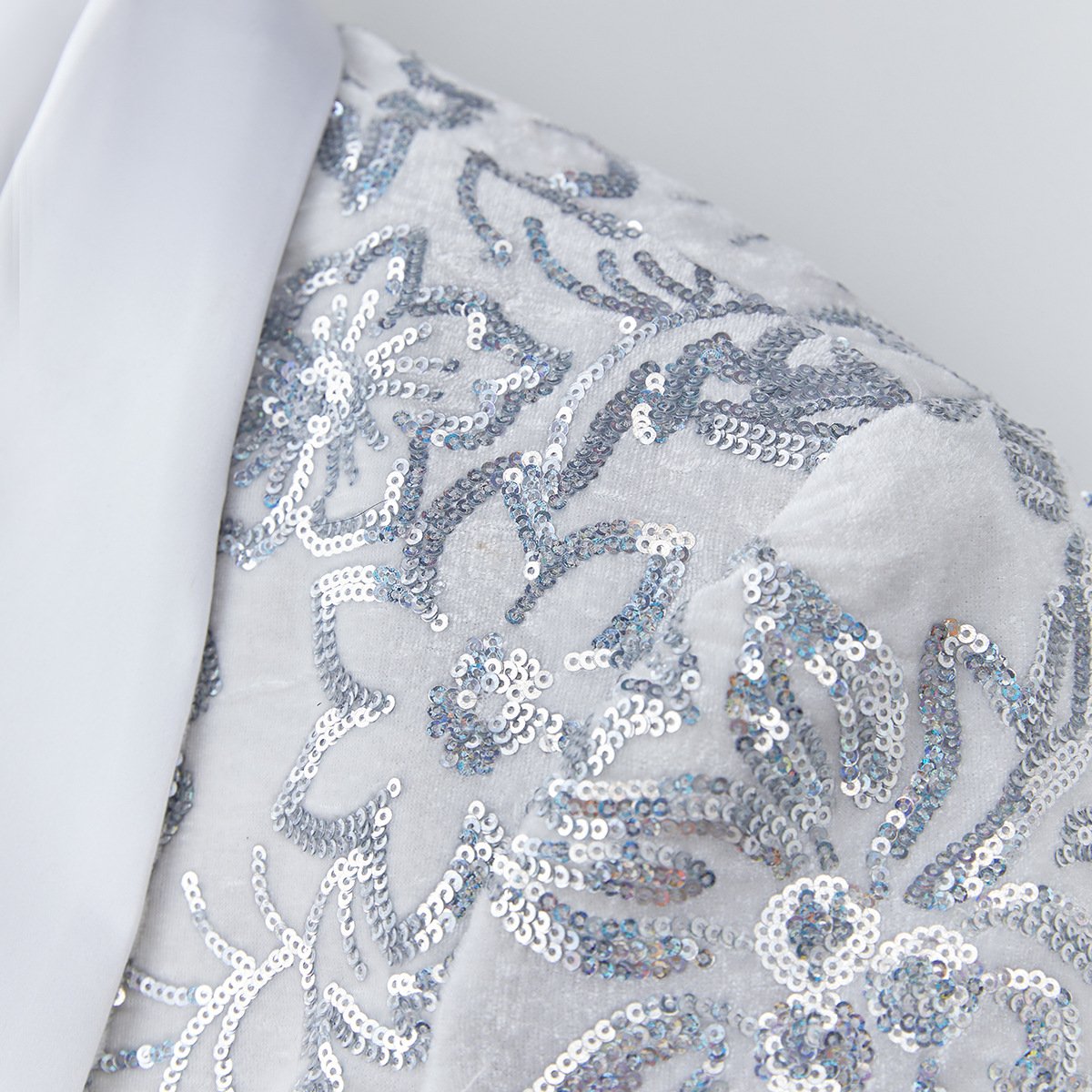 Silver Falling Stars sequin jacket - 5