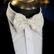 Nacre Elysium - Pearl Embellished Jacquard Bow Tie