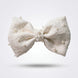 Nacre Elysium - Pearl Embellished Jacquard Bow Tie