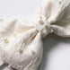 Nacre Elysium - Pearl Embellished Jacquard Bow Tie