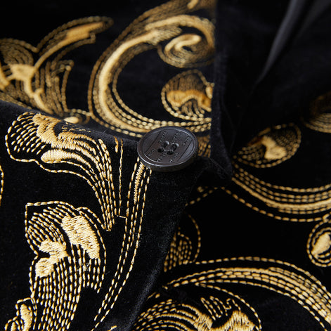 Slim Fit Black Tuxedo details - 5